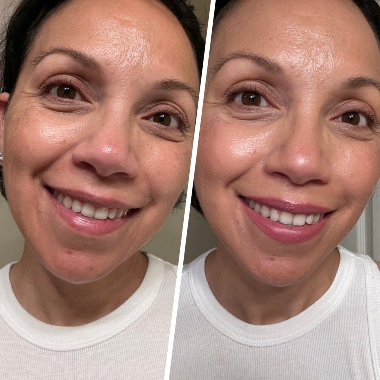 Before (left) and after (right)