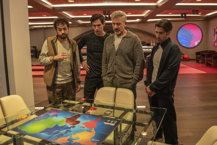 Jason Schwartzman, Steve Carrell, Cory Michael Smith i Ramy Youssef