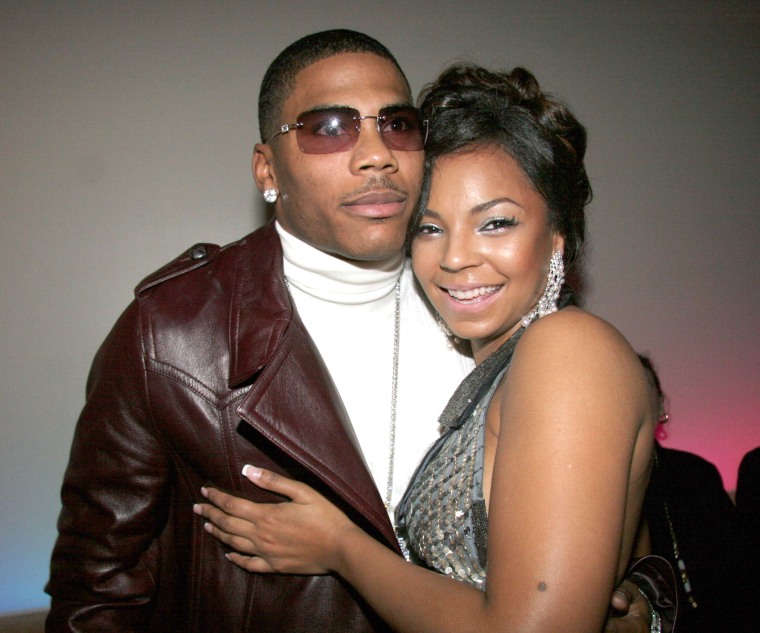 Nelly e Ashanti em 2005.