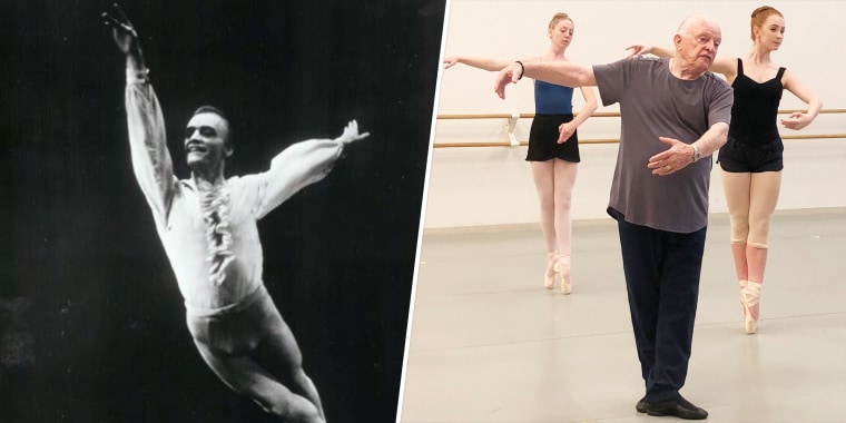 old ballet dancer