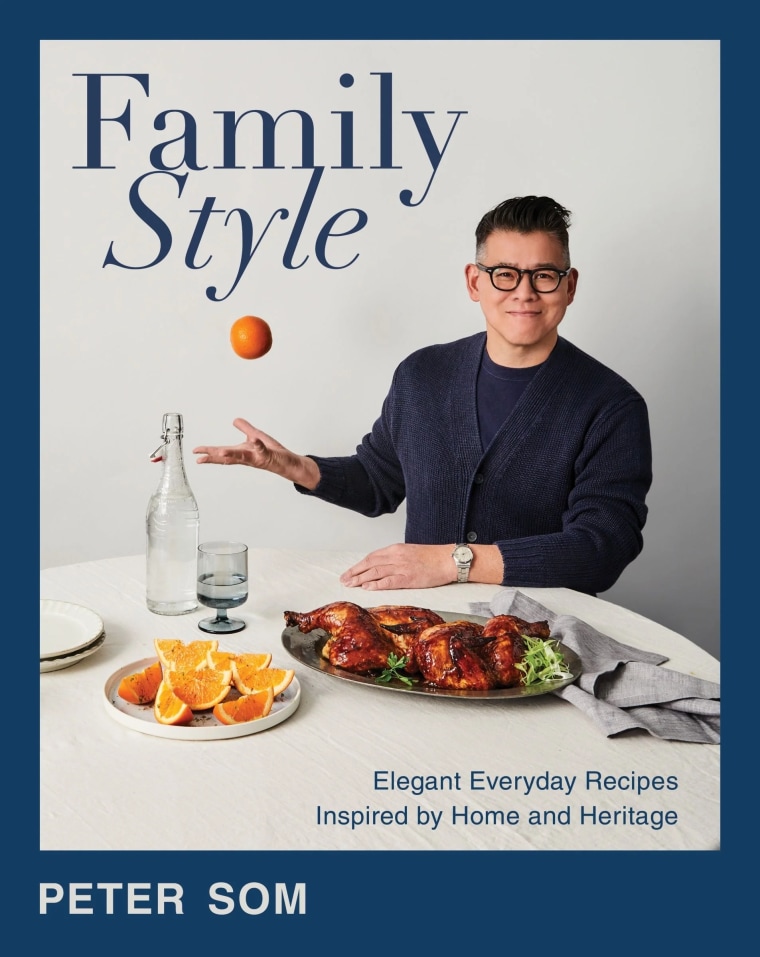Peter Som's "Family Style" cookbook cover.