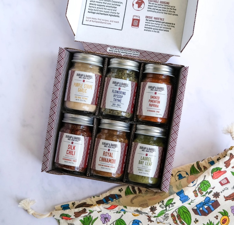 A selection of spices of harp and barrel.