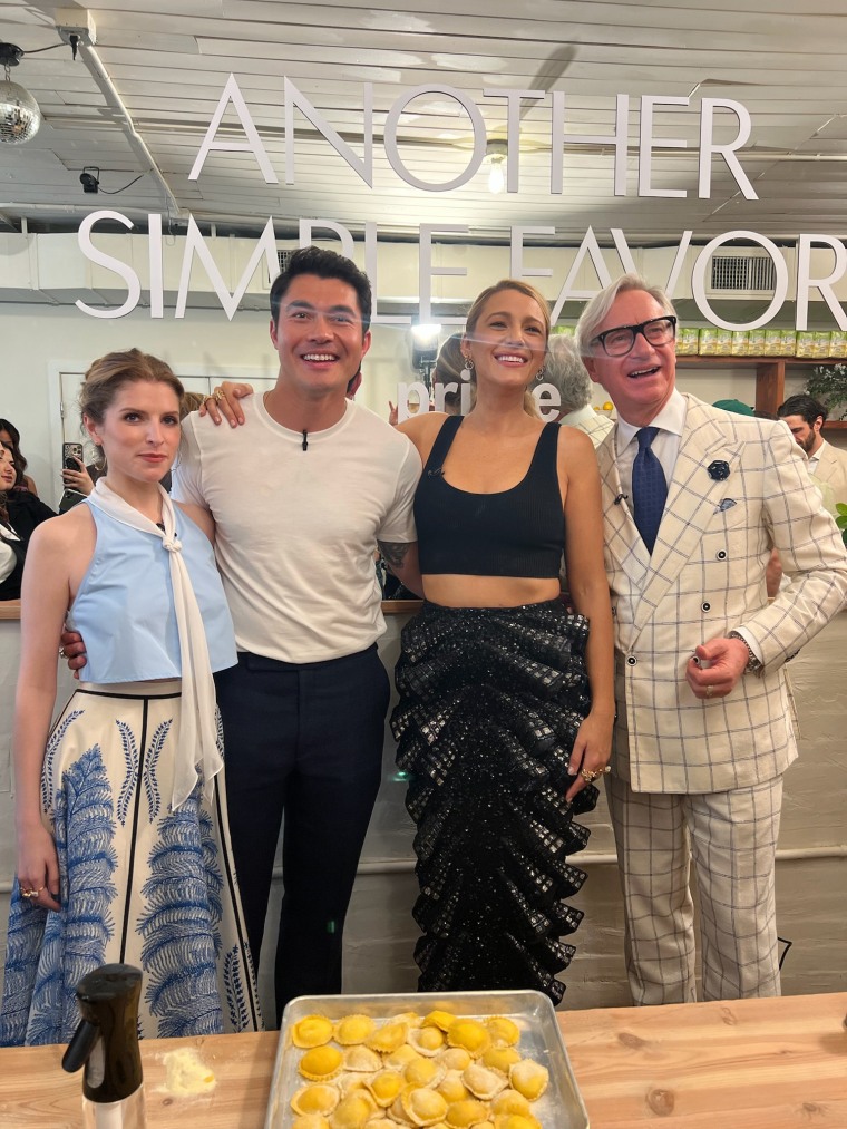 Paul Feig, Anna Kendrick, Blake Lively, Henry Golding