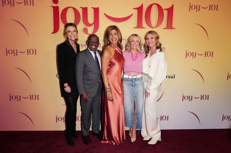 TODAY Family Supports Hoda Kotb at Her Joy 101 Launch Event in NYC