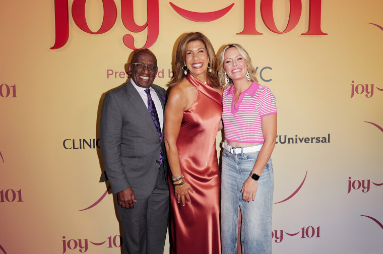 TODAY Family Supports Hoda Kotb at Her Joy 101 Launch Event in NYC