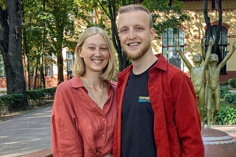 Artur e Kesenia.