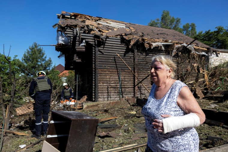 Após um ataque russo em Zaporizhzhia