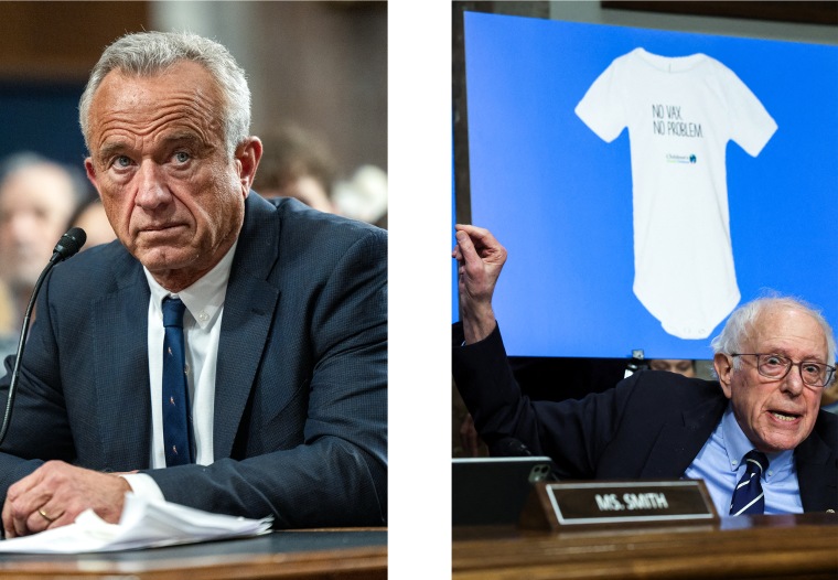 Senator Bernie Sanders questions Robert F. Kennedy Jr.