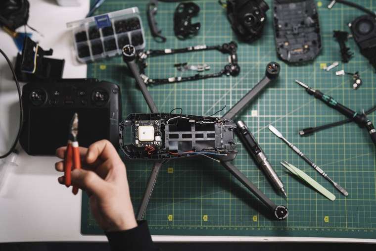 Ukrainian Drone And Optical Device Repair At Volunteer Optical Laboratory