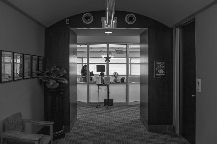 The entrance of Dr. Mazzola's office