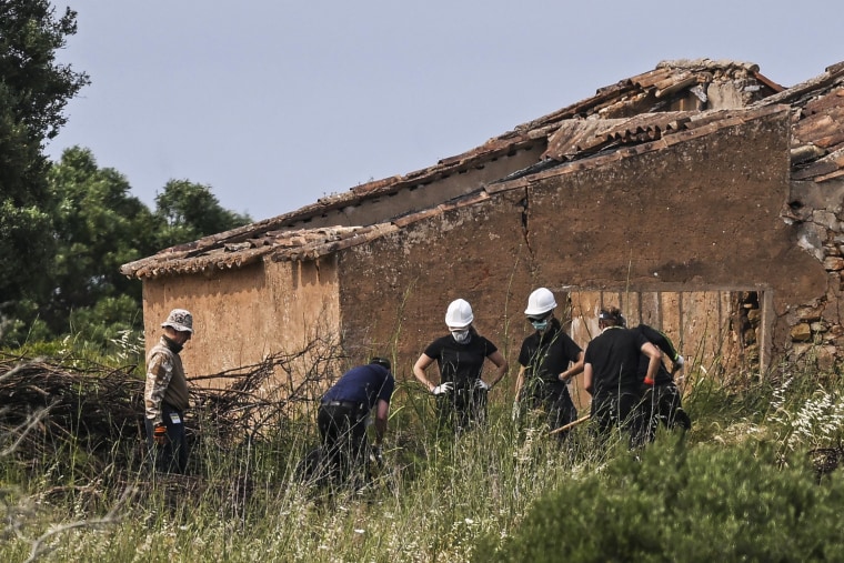 Portuguese police and about 25 German investigators on June 3, 2025 scoured undergrowth and an abandoned building in Portugal in the hunt for British toddler Madeleine McCann, with police hoping to find evidence that could implicate a convicted German sex offender in her disappearance 18 years ago.