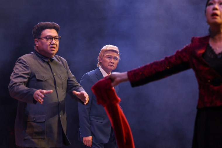 "Trump, The Twins President" opera, in Hong Kong