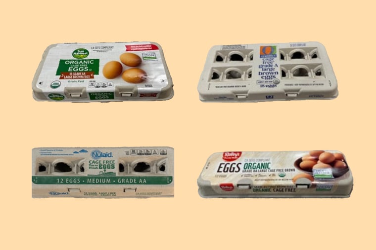 Recalled eggs.