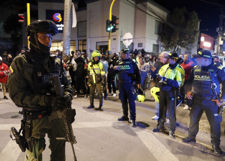 Colombia Senator Shot