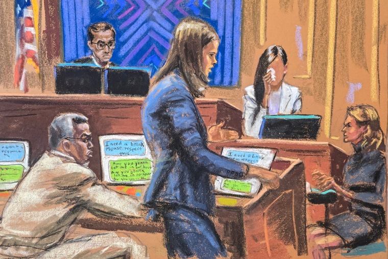 Sean "Diddy" Combs attends trial in New York federal court