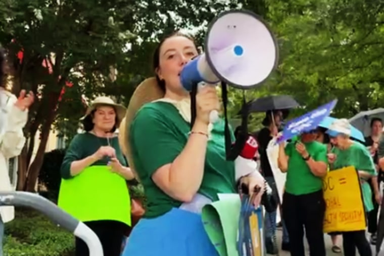 Protesters call for changes at the CDC.