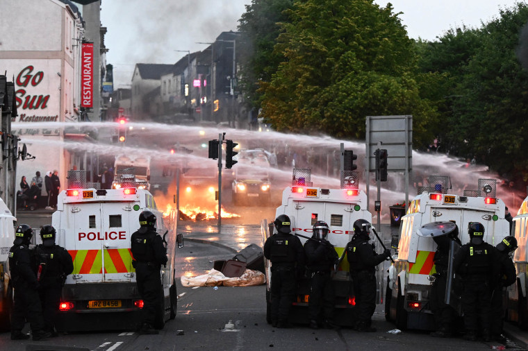 Police Respond To Second Night Of Unrest In Ballymena