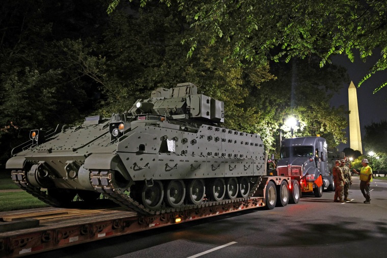 Washington D.C. Prepares To Host Military Parade To Mark Army's 250th Anniversary
