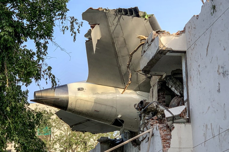 Plane crash.