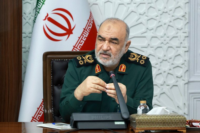 Commander-in-chief of the Islamic Revolutionary Guard Corps, Hossein Salami