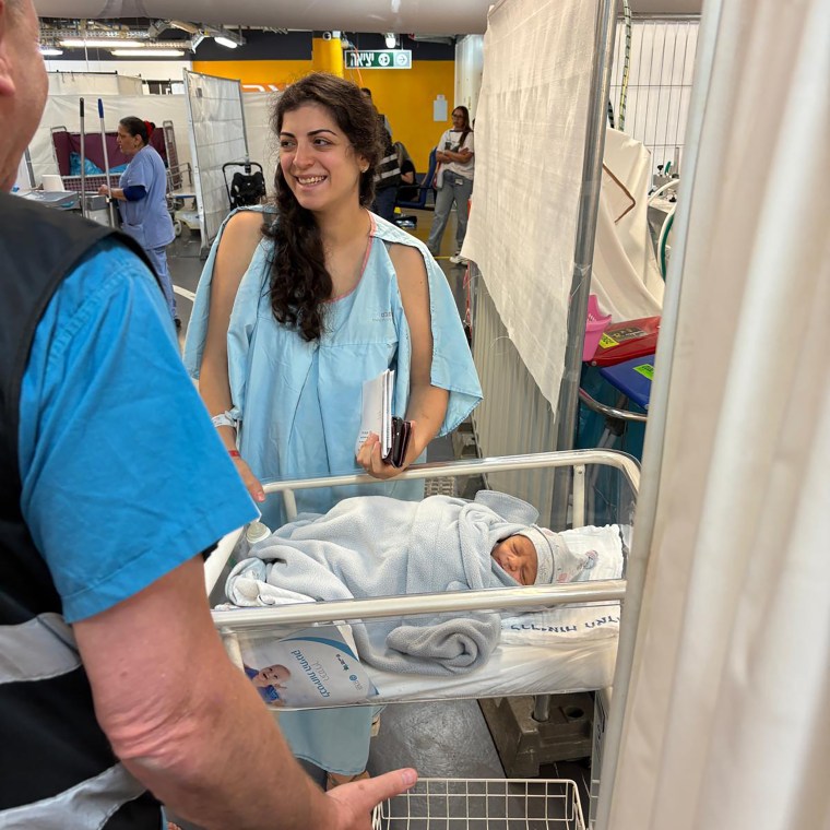 Eliana, 33, after giving birth.