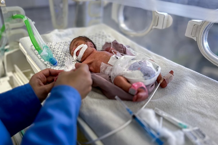 Premature babies.