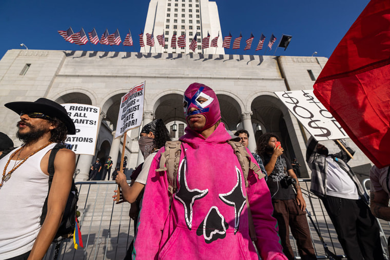 Protests Erupt In L.A. County Sparked By Federal Immigration Raids