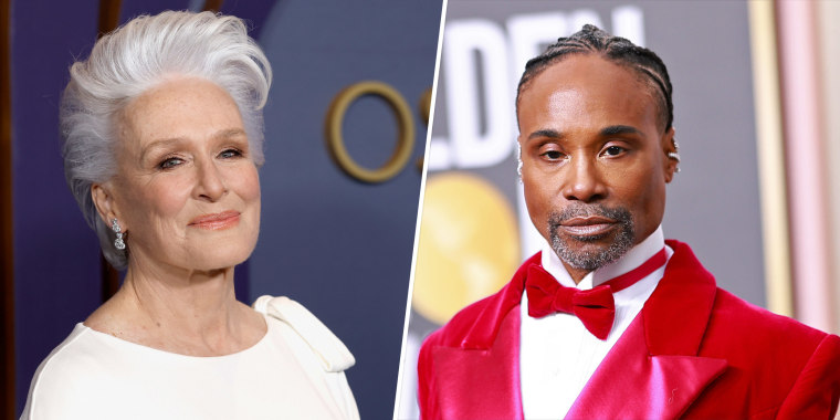 Glenn Close and Billy Porter