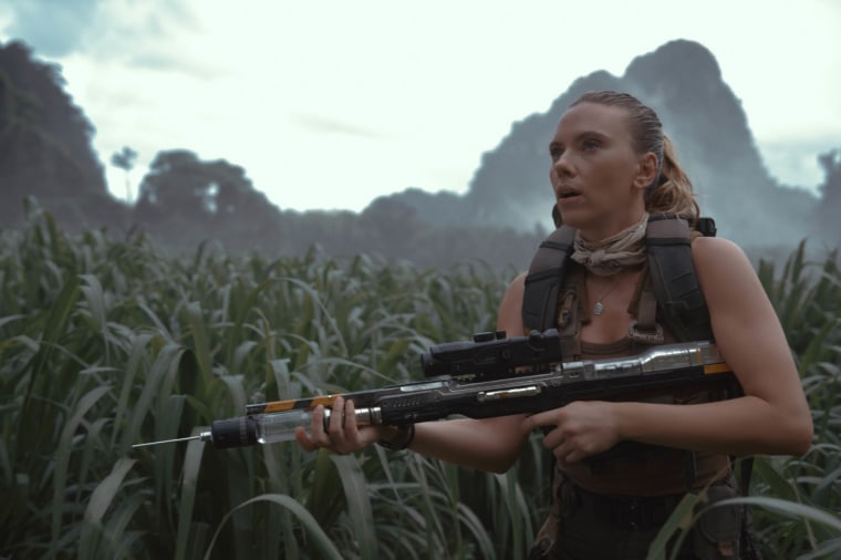 Scarlett Johansson w "Odrodzenie świata jurajskiego."
