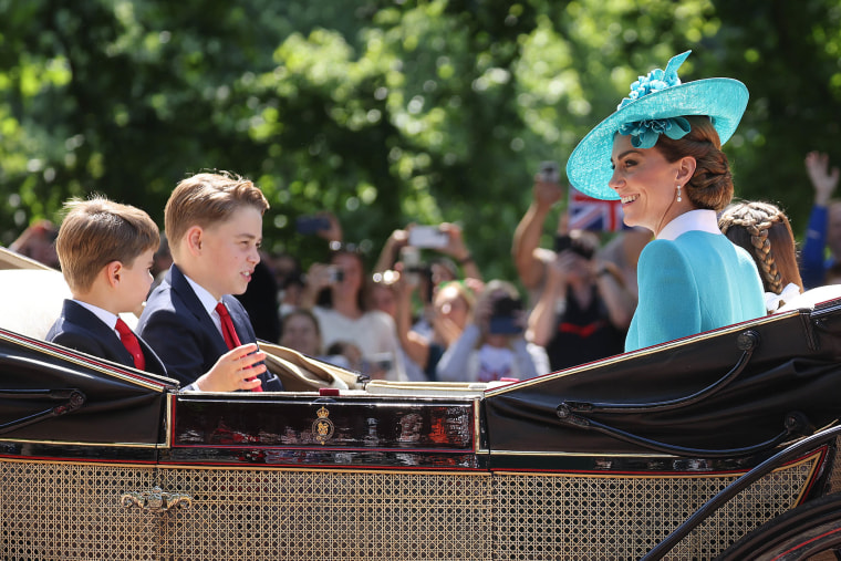 Kate Middleton, Prince George and Prince Louis