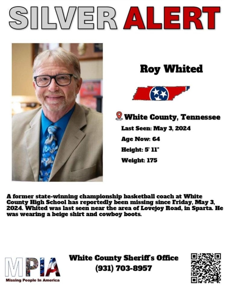 Silver Alert for Roy Whited