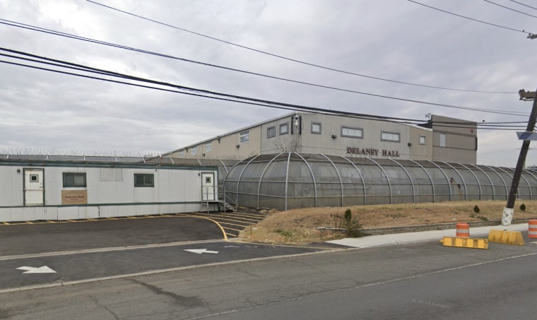 El centro de detención de ICE de Delaney, Newark, Nueva Jersey.