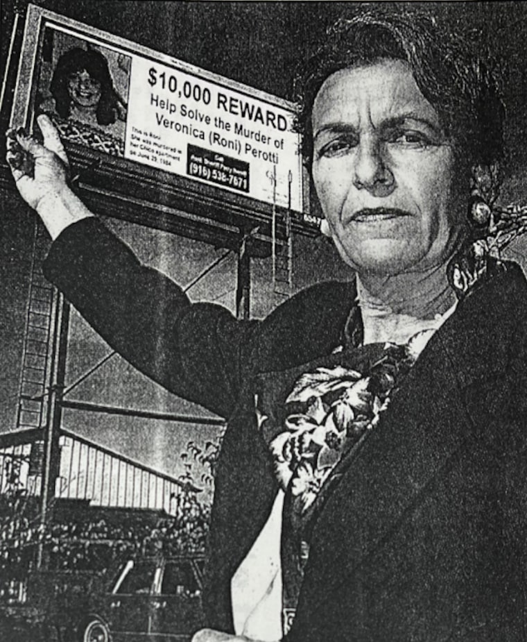 Jan in front of a billboard for Veronica