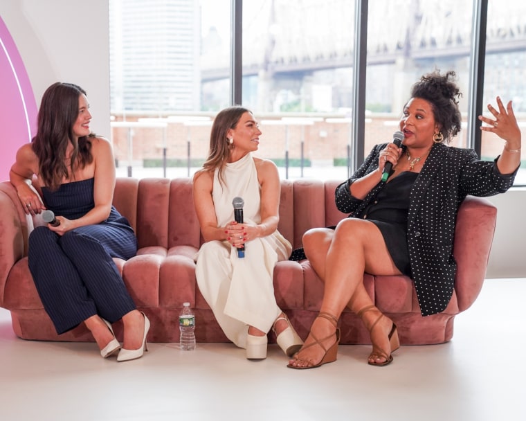 Our superstar mom panel featured Emily DiDonato, Melissa Garcia and Julee Wilson.