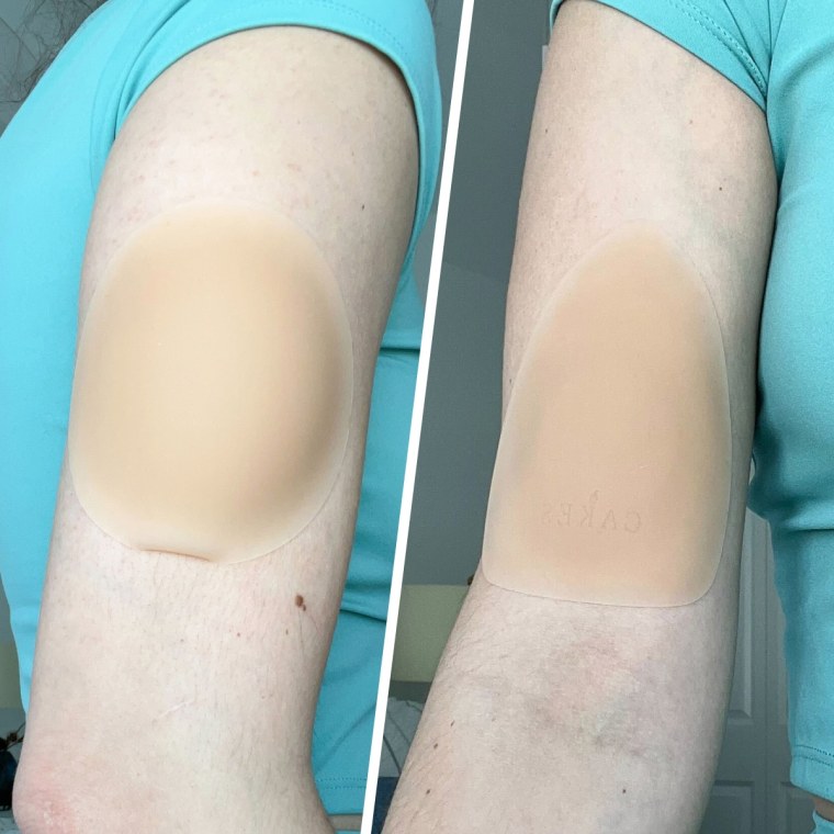 Cakes Body Grippy Cakes Circles (left) and Triangles (right) in Honey.