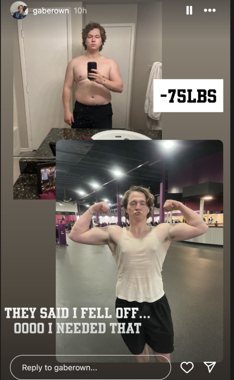 'Sister Wives' Star Gabe Brown Posts Pics of 75-pound Weight Loss