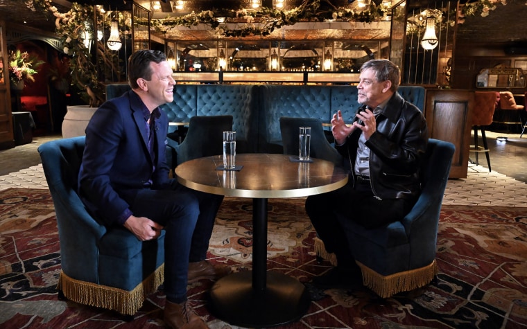 Willie Geist y Mark Hamill.
