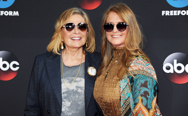 Roseanne Barr y Brandi Brown.