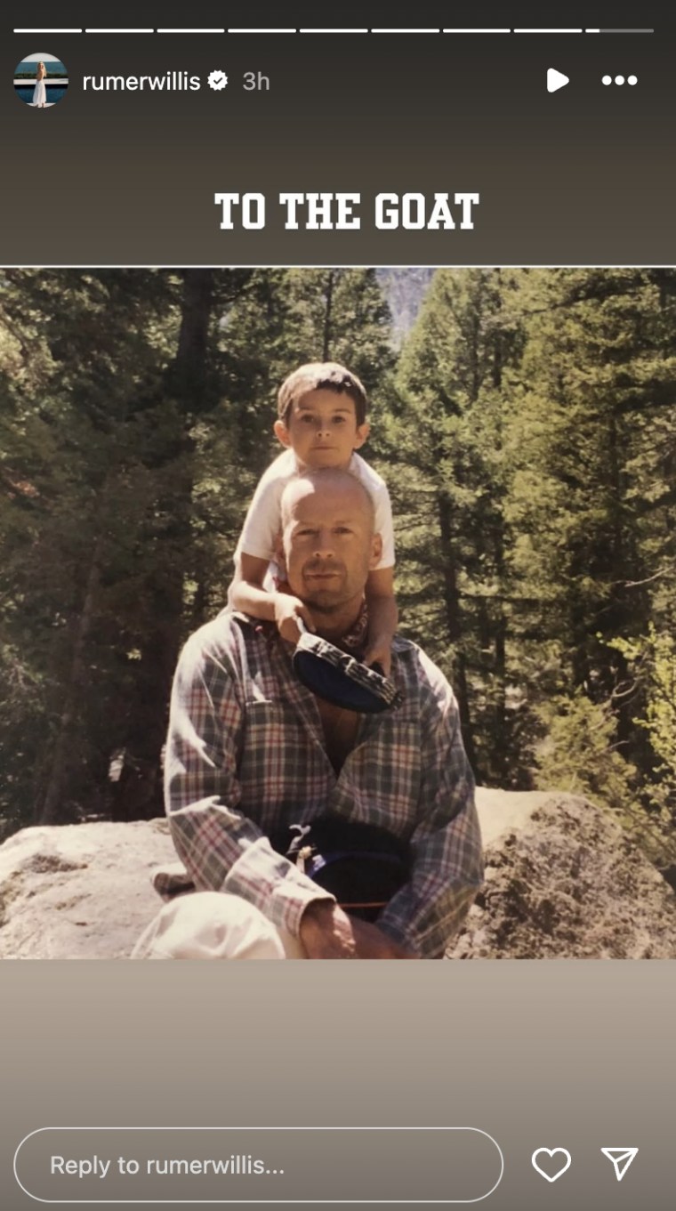Bruce Willis’ Daughter Rumer Shares Emotional Father’s Day Post