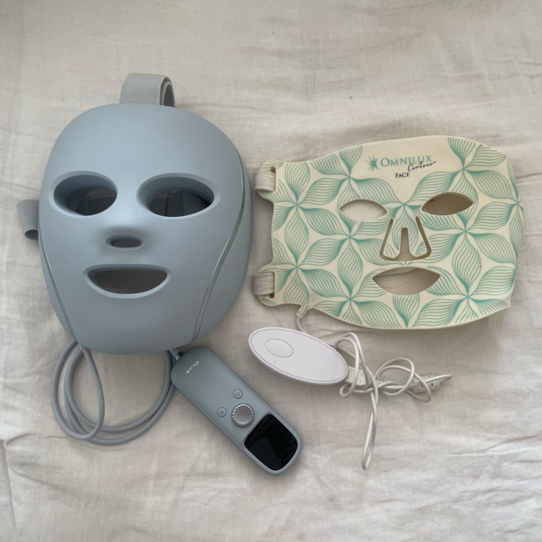 Shark CryoGlow mask vs. Omnilux Contour Face