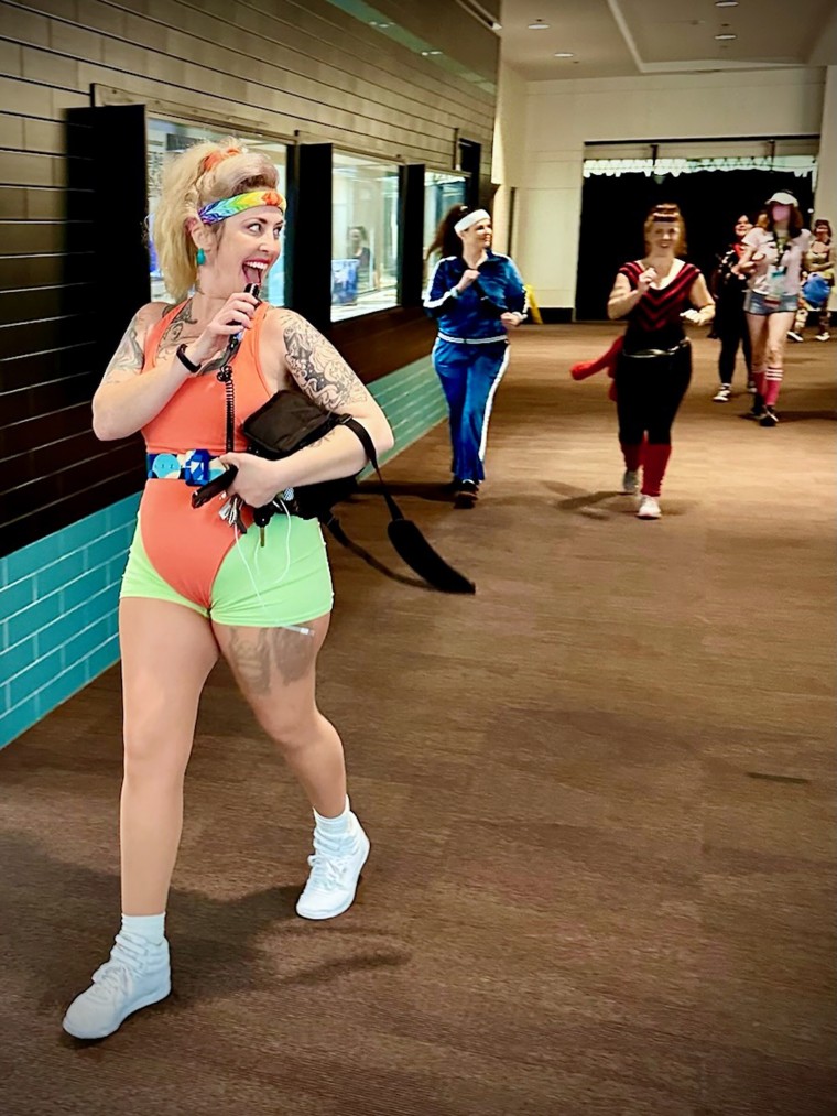 This 80’s-Impressed Mall Strolling Crew Is Redefining Health