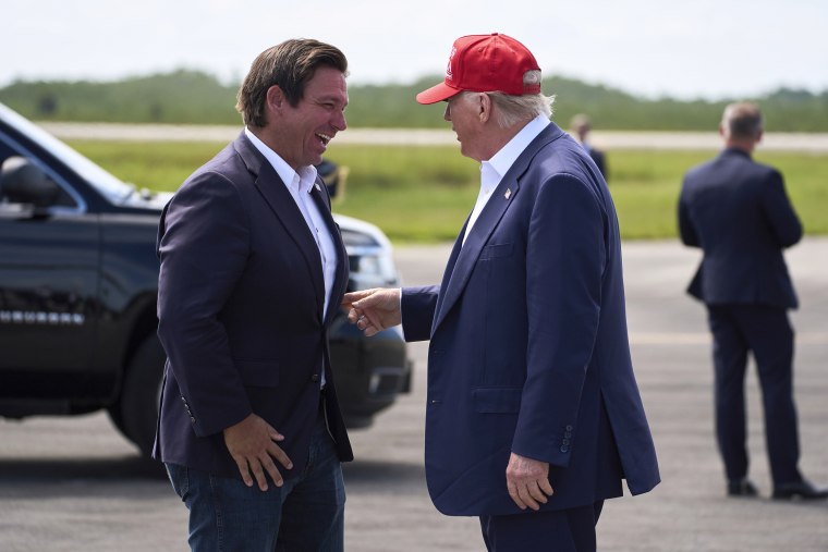 Donald Trump, Ron DeSantis politics political politician