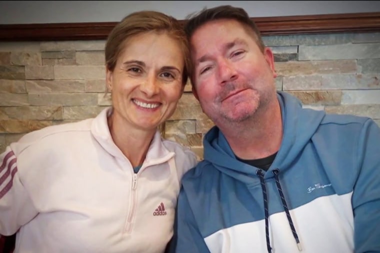 Brian Tarrence y su esposa. Brian desapareció durante un viaje con su esposa a Turcas y Caicos.
