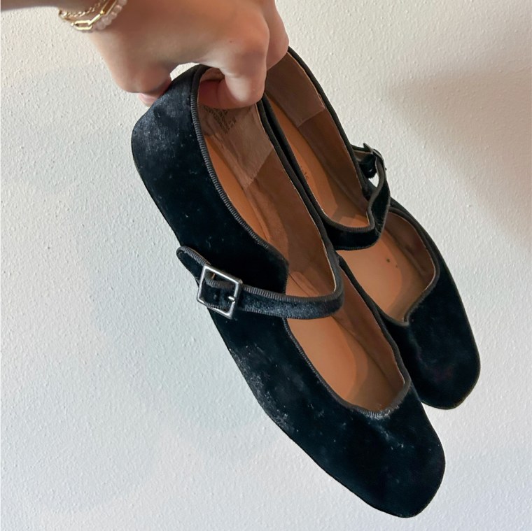 Amazon Essentials Women's Mary Jane Ballet Flat in Black