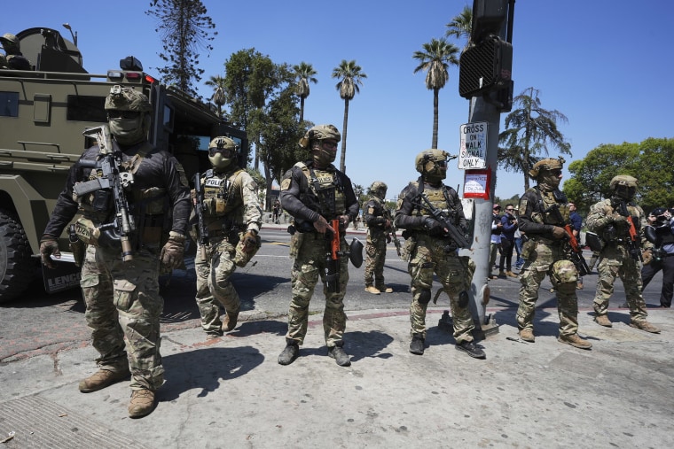 APTOPIX Immigration Raids Los Angeles