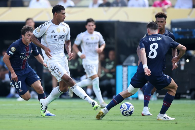 Image: Paris Saint-Germain v Real Madrid CF: Semi Final - FIFA Club World Cup 2025