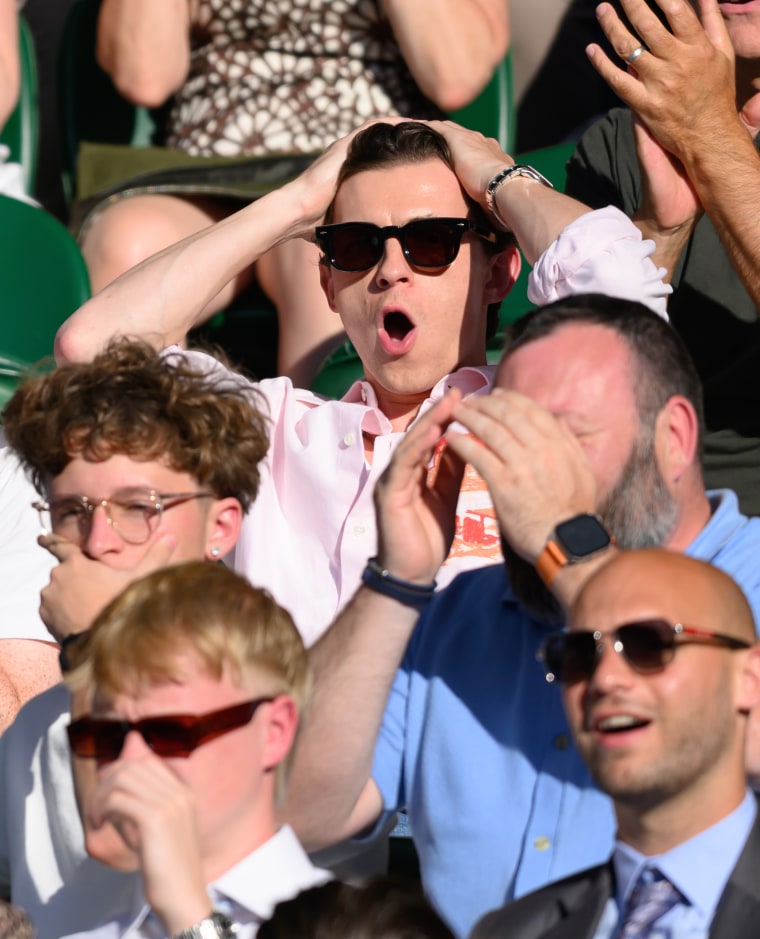Celebrity Sightings At Wimbledon 2025 - Day 9