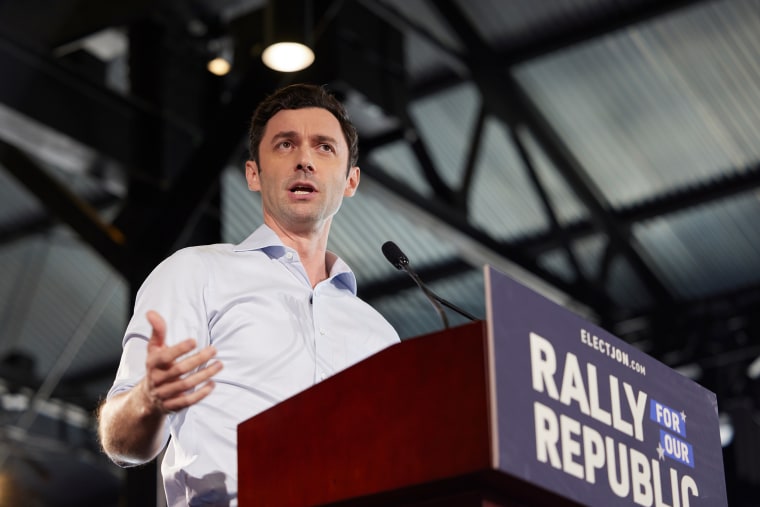“We were told Donald Trump’s new GOP cared about working people,” Ossoff said.