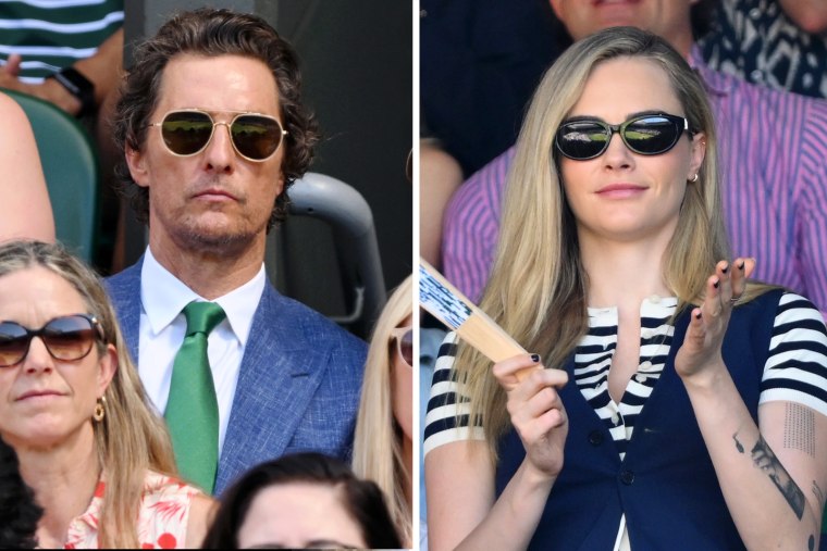 Matthew McConaughey and Cara Delevingne