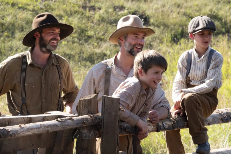 The Hanna-Riggs family on “Back to the Frontier.”